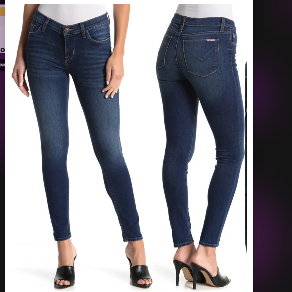 Hudson jeans, ankle Krista, super skinny, size 26